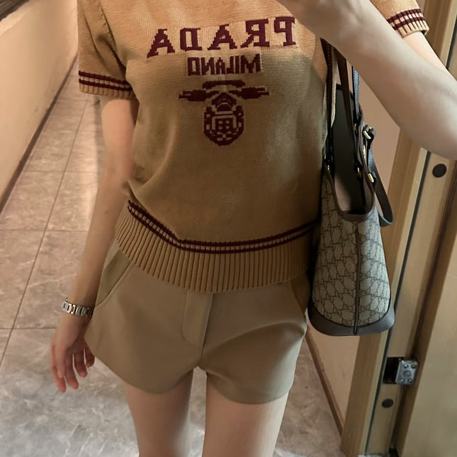 PRADA 25S KNITTED TOP 530