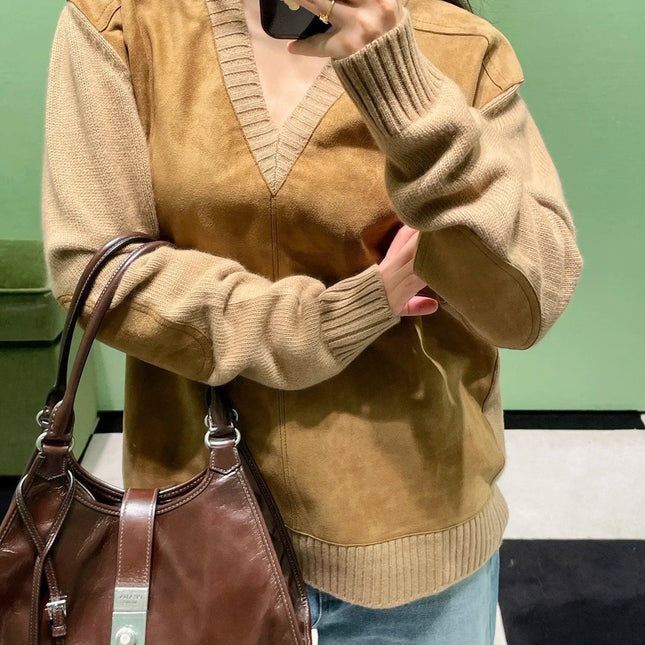 PRADA 25S V-NECK SWEATER 525