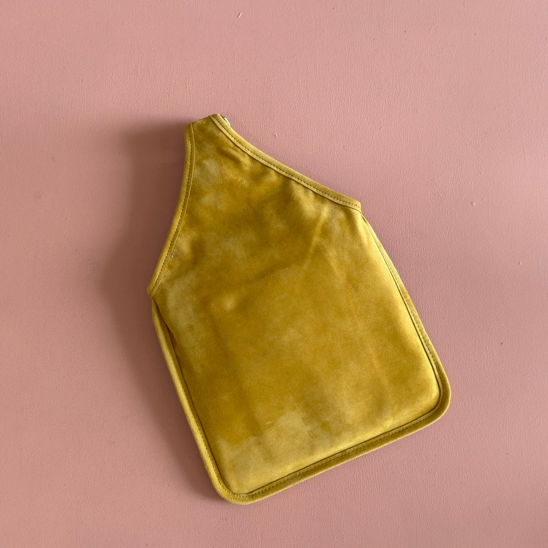 SUEDE BAG WITH TRICK 37 WHISKEY