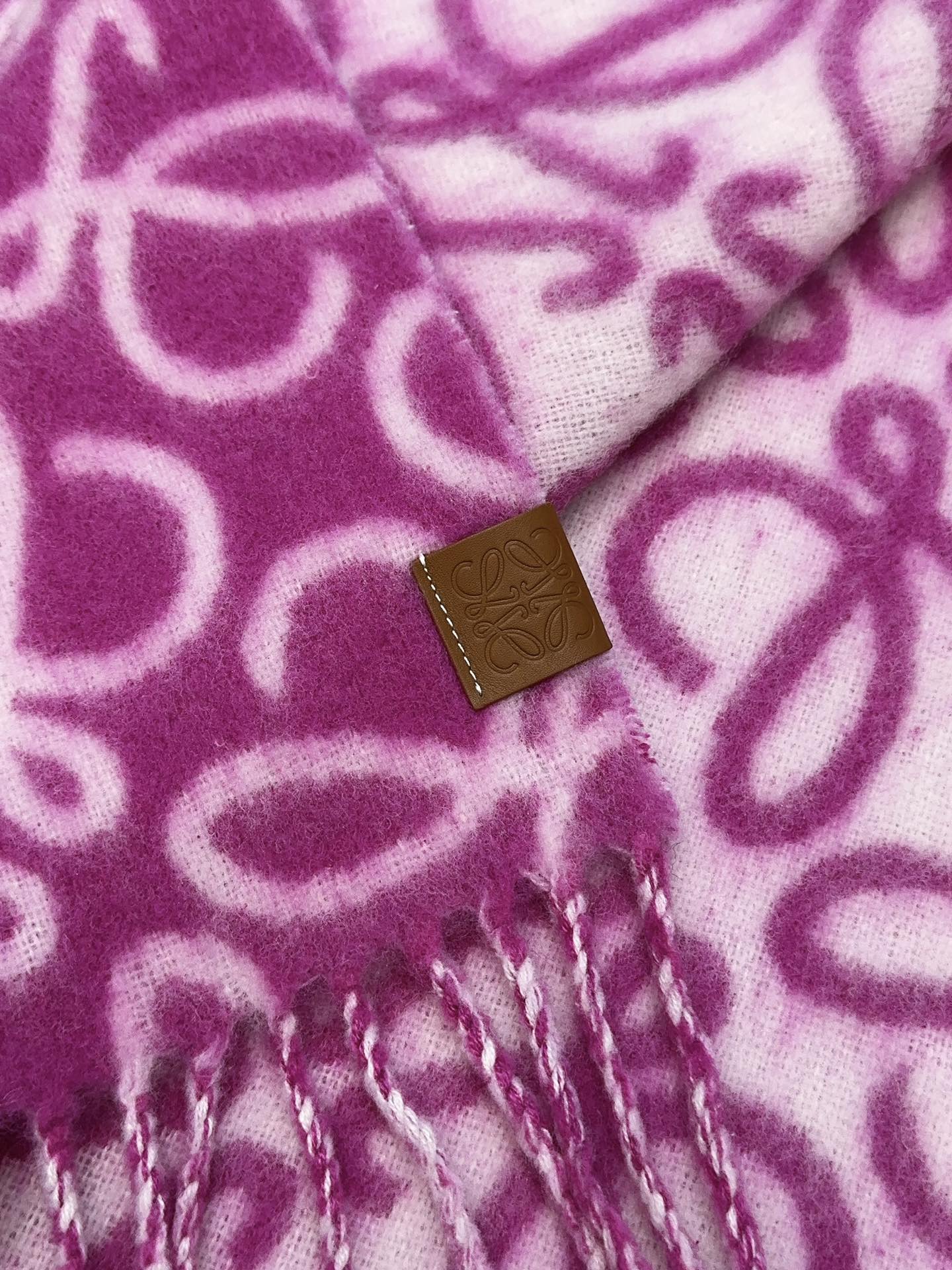 LOEWE 26S SCARF 186 IN WOOL MOHAIR 485341