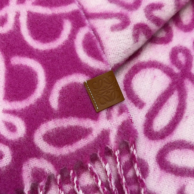 LOEWE 26S SCARF 186 IN WOOL MOHAIR 485341