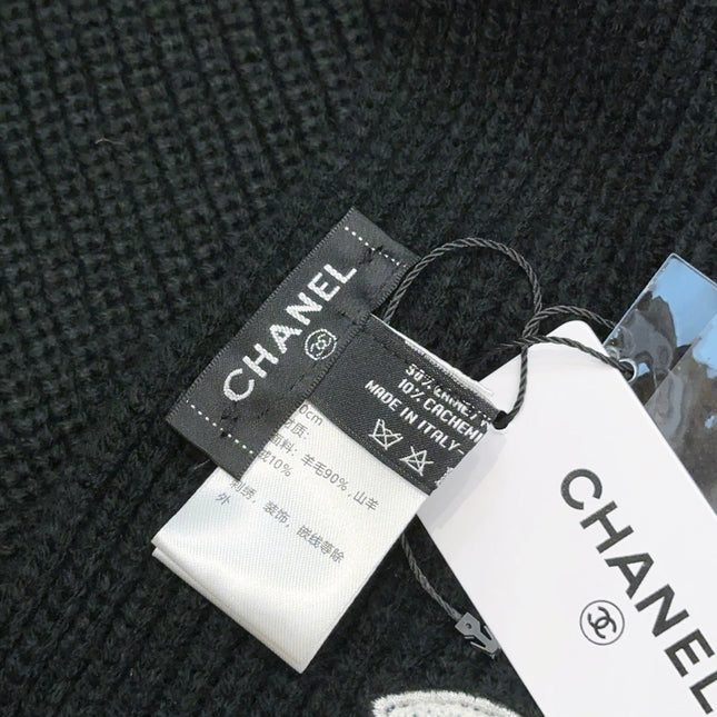 CHANEL 25S SCARF 175 IN WOOL 991922