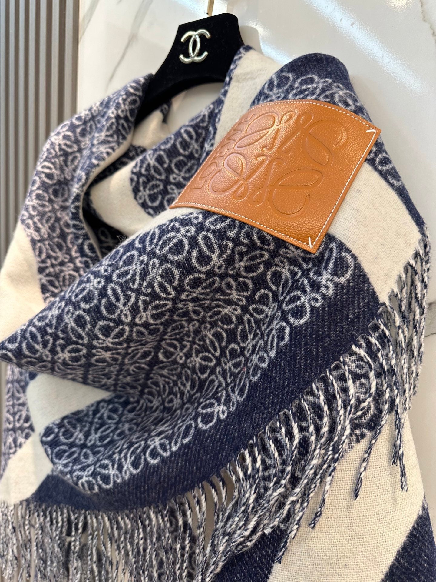 LOEWE 26S SCARF 140 IN CASHMERE 863981