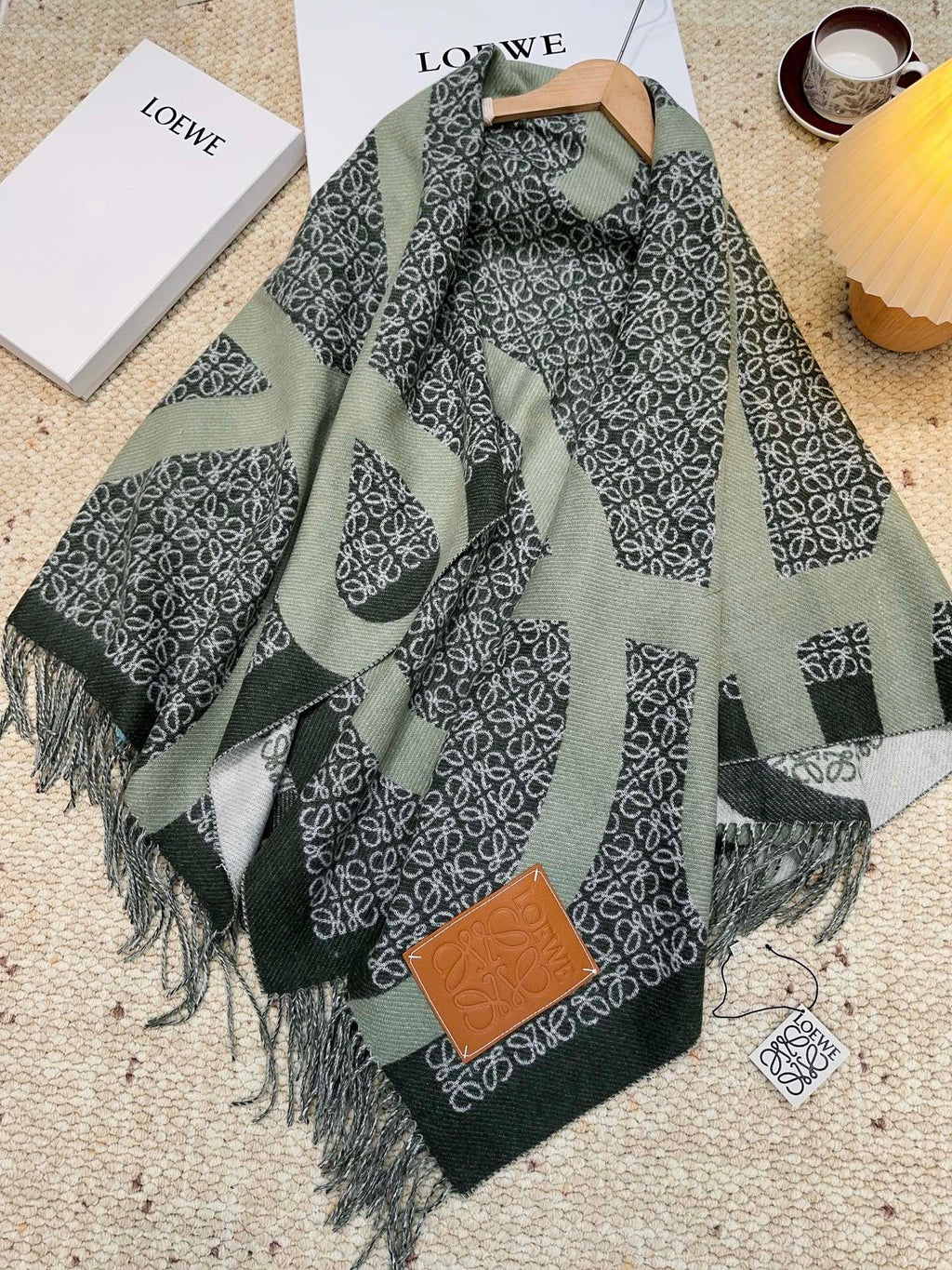 LOEWE 26S SCARF 140 IN CASHMERE 863982