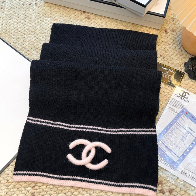 CHANEL 25S SCARF 175 IN CASHMERE 932235