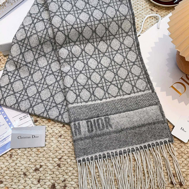 DIOR 26S SCARF 202CM IN CASHMERE 136514
