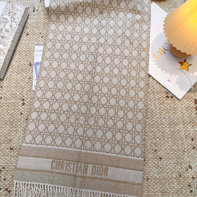 DIOR 26S SCARF 202CM IN CASHMERE 136515