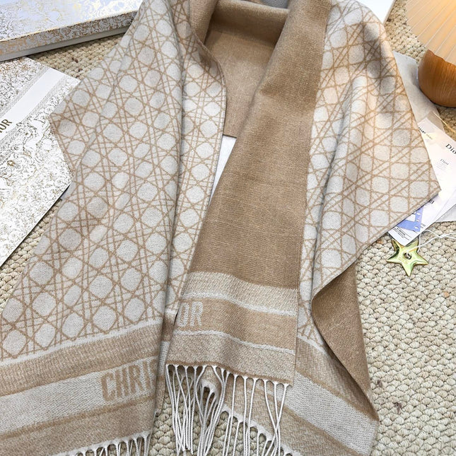 DIOR 26S SCARF 202CM IN CASHMERE 136515