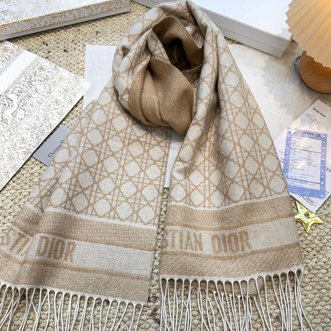 DIOR 26S SCARF 202CM IN CASHMERE 136515