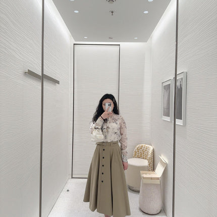 DIOR 25S A-LINE SKIRT 220699