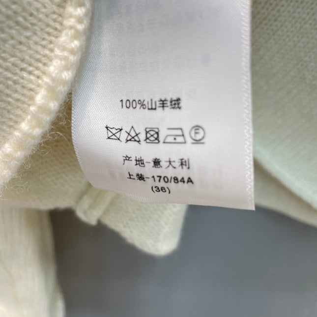 DIOR 25S SHOULDER-BUTTON SWEATER 538