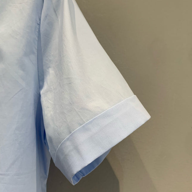 MIUMIU 26S PREPPY SHORT SLEEVE SHIRT 983