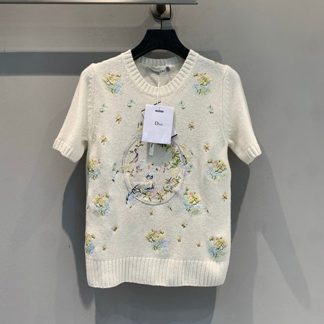 DIOR 26S SHORT-SLEEVE SWEATER 1161