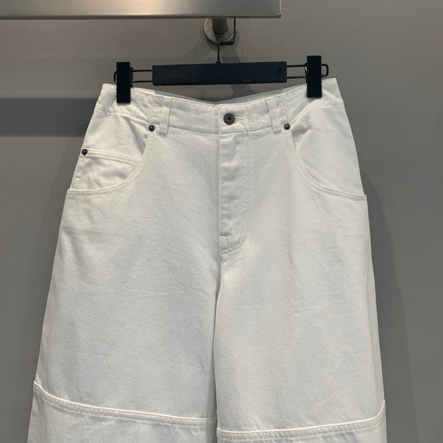 LOEWE 26S CURVED-LEG CARGO PANTS 549