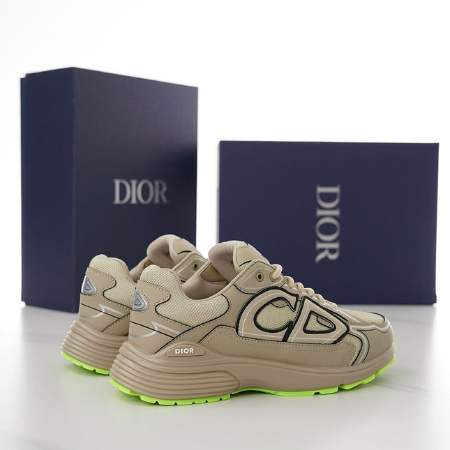 CD B30 SNEAKER TAN MESH FABRIC