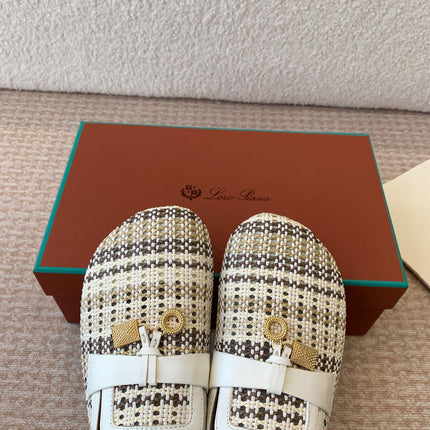 BUBBLE IN MULTICOLOR RAFFIA MIX WHITE LAMBSKIN GOLD HARDWARE