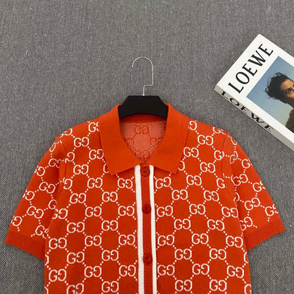 GUCCI 26S SHORT-SLEEVE KNITTED CARDIGAN 560