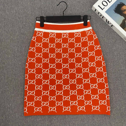 GUCCI 26S KNITTED MIDI SKIRT 559