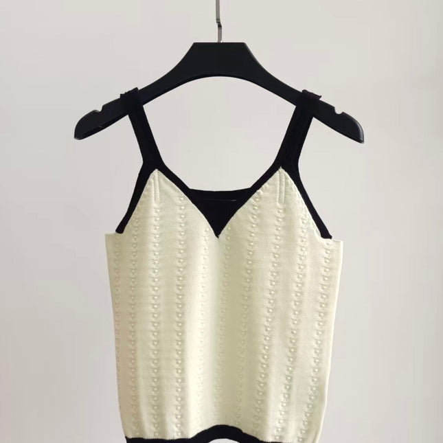 CHANEL 26S KNIT CAMISOLE TOP STYLE 1121