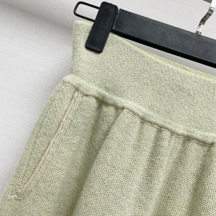 LORO PIANA 26S WIDE-LEG KNIT PANTS 855