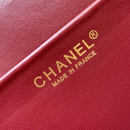 CHANEL 26S SOUPLISSIMO MAXI FLAP 39 IN CARAMEL BROWN GRAINED CALFSKIN GOLD HARDWARE