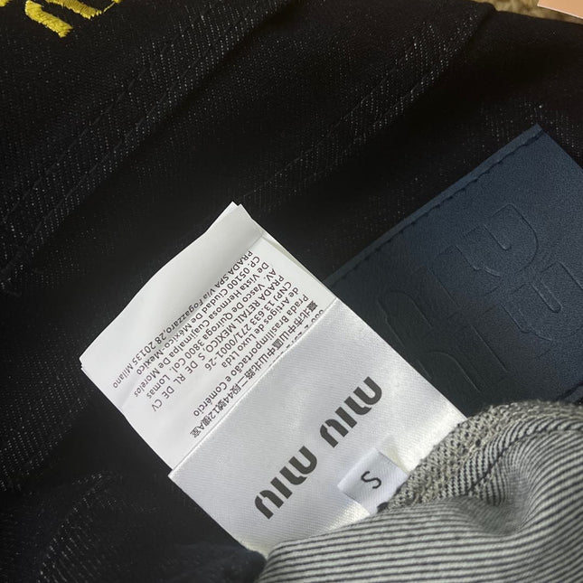 MIUMIU SLIM-STRAIGHT STRETCH PANTS 532