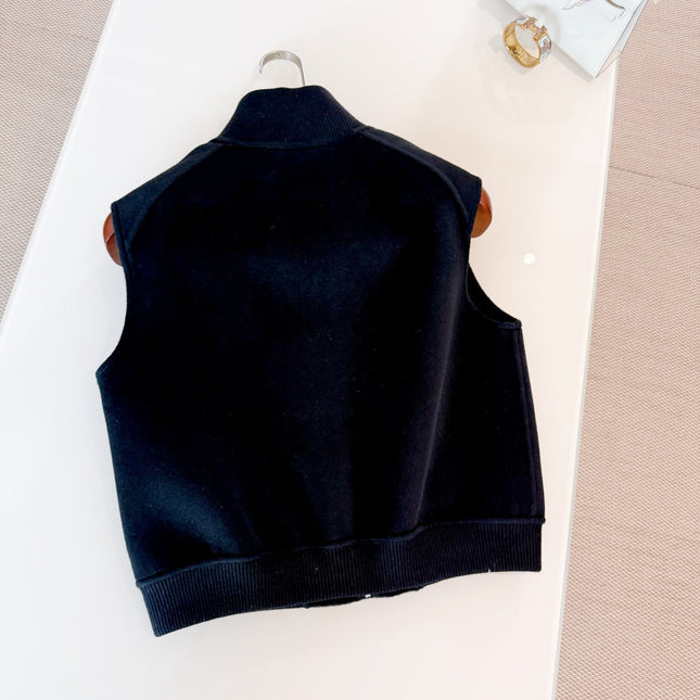 HERMES 25S SLEEVELESS JACKET 121
