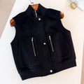 HERMES 25S SLEEVELESS JACKET 121