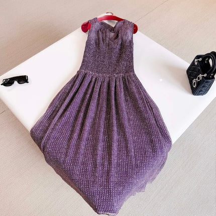 RALPH LAUREN 26S PLEATED DRESS 375
