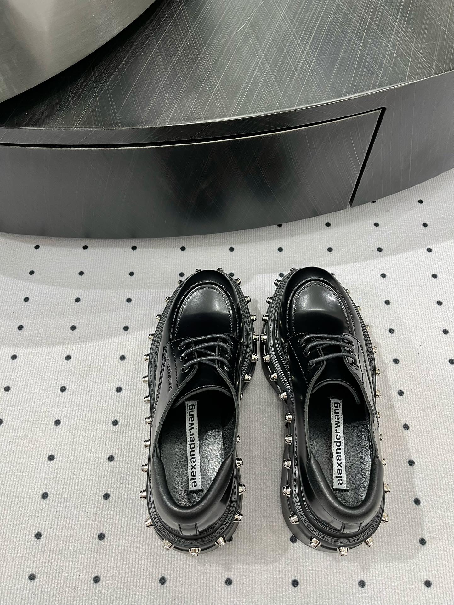 ATLAS DERBY 55 MM IN BLACK CALFSKIN