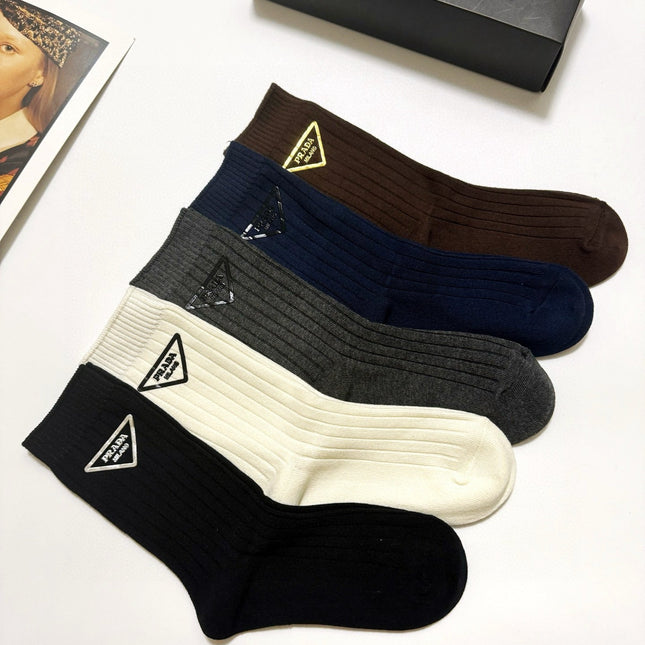 PRADA 26S CREW SOCKS 561361 (1 BOX)