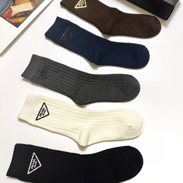 PRADA 26S CREW SOCKS 561361 (1 BOX)