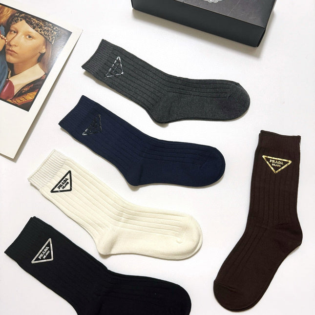 PRADA 26S CREW SOCKS 561361 (1 BOX)