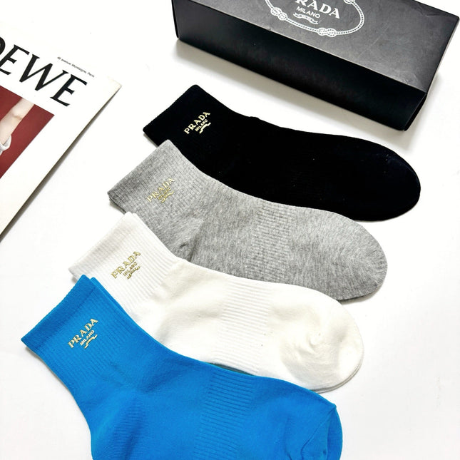 PRADA 26S ANKLE SOCKS 315691 (1 BOX)