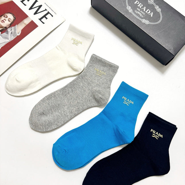 PRADA 26S ANKLE SOCKS 315691 (1 BOX)