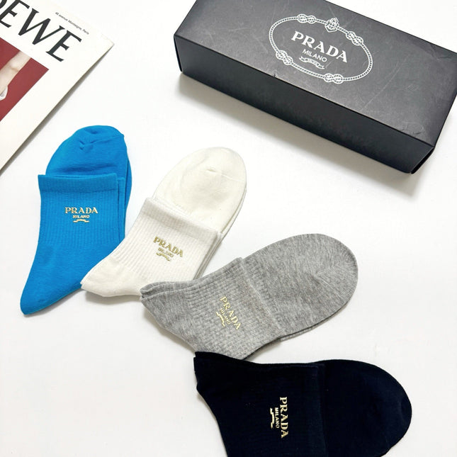 PRADA 26S ANKLE SOCKS 315691 (1 BOX)