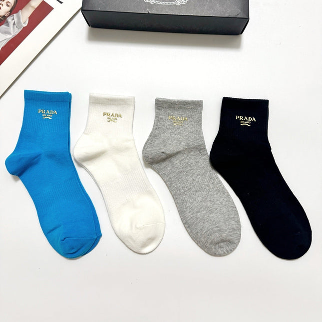 PRADA 26S ANKLE SOCKS 315691 (1 BOX)