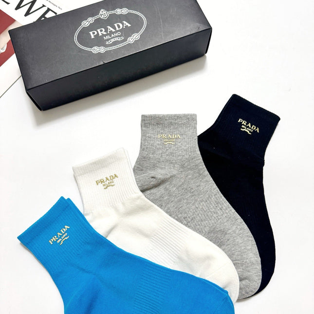 PRADA 26S ANKLE SOCKS 315691 (1 BOX)