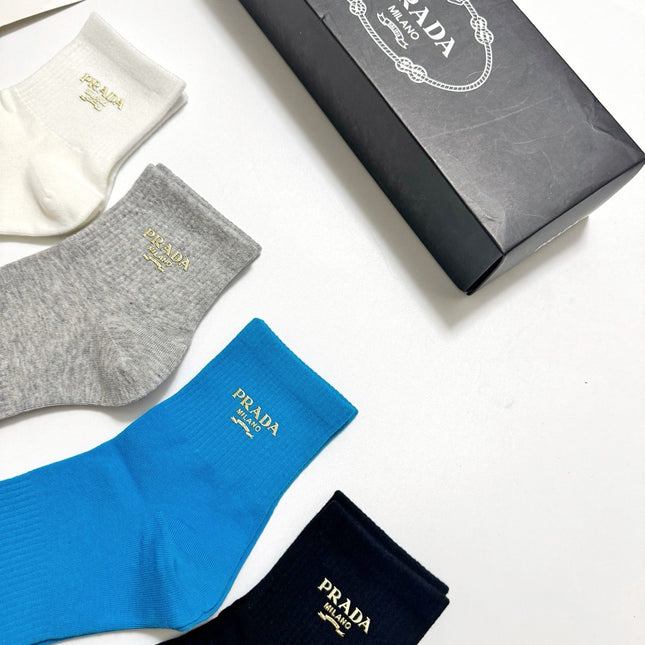 PRADA 26S ANKLE SOCKS 315691 (1 BOX)