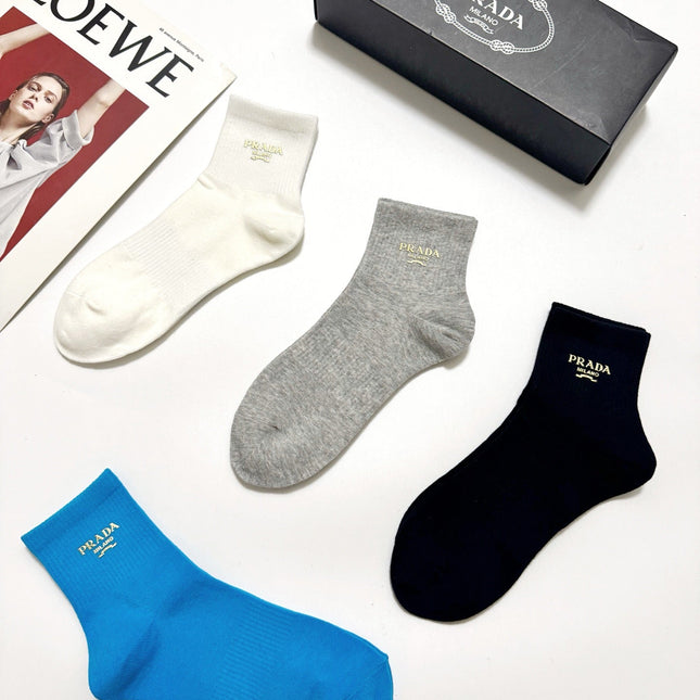 PRADA 26S ANKLE SOCKS 315691 (1 BOX)