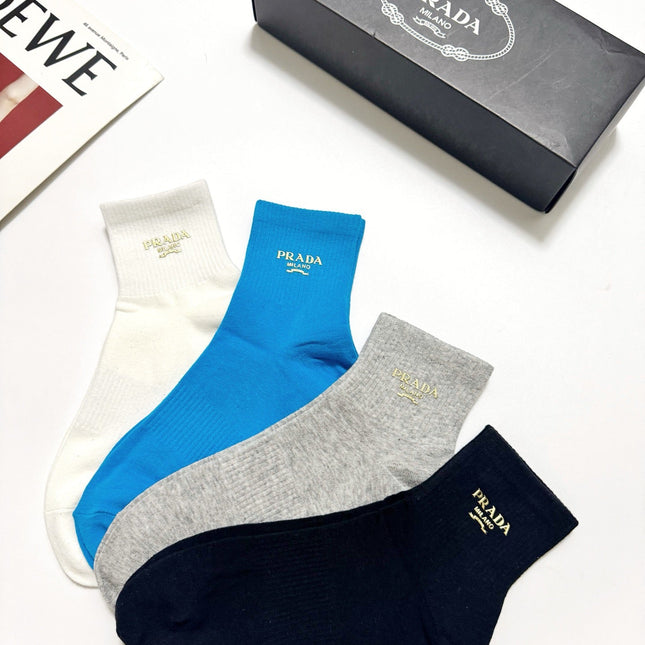 PRADA 26S ANKLE SOCKS 315691 (1 BOX)
