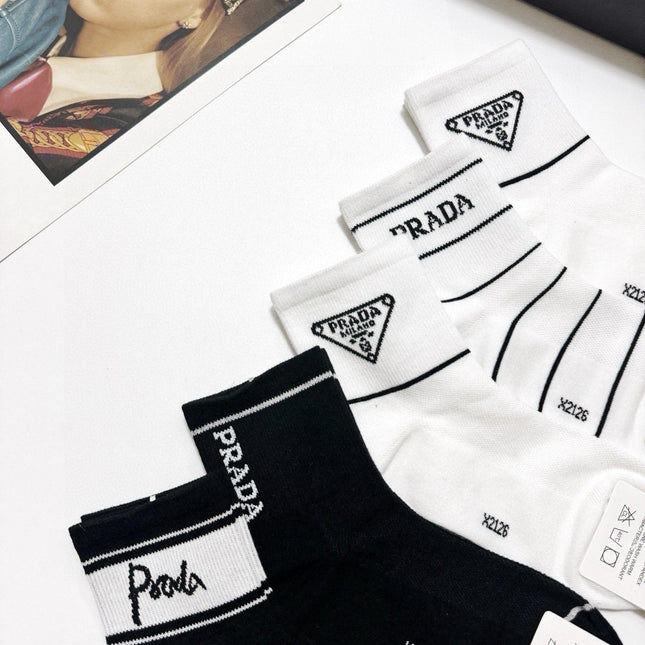 PRADA 26S ANKLE SOCKS 346700 (1 BOX)