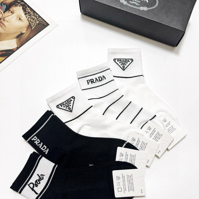 PRADA 26S ANKLE SOCKS 346700 (1 BOX)