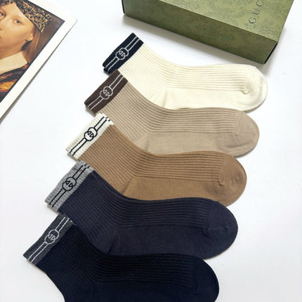 GUCCI 26S CREW SOCKS 355383 (1 BOX)