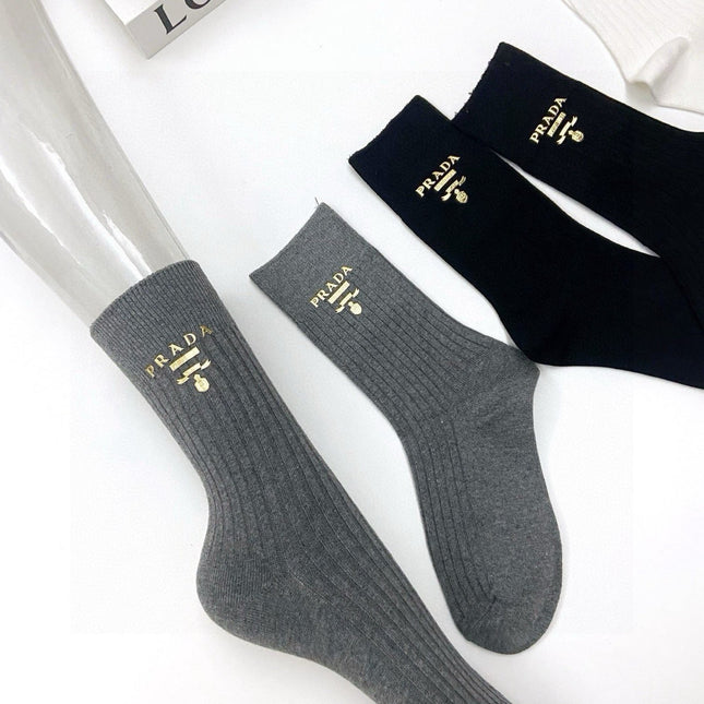 PRADA 26S CREW SOCKS 394011 (1 BOX)