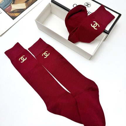 CHANEL 26S CREW SOCKS 397279 (1 BOX)