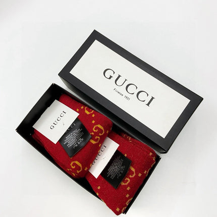 GUCCI 26S CREW SOCKS 398739 (1 BOX)