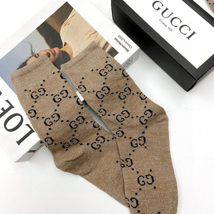 GUCCI 26S CREW SOCKS 398742 (1 BOX)