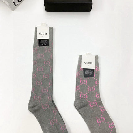 GUCCI 26S CREW SOCKS 398745 (1 BOX)