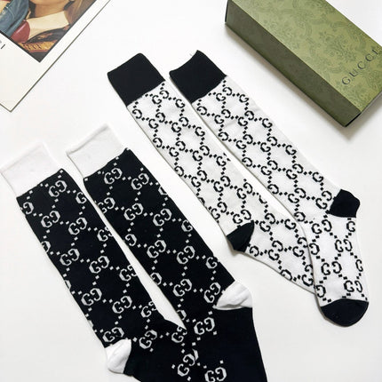 GUCCI 26S CREW SOCKS 400448 (1 BOX)